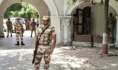 कानपुर में ITBP जवानों ने पुलिस कमिश्नरेट घेरा 40-50 जवान हथियार लेकर पहुंचे