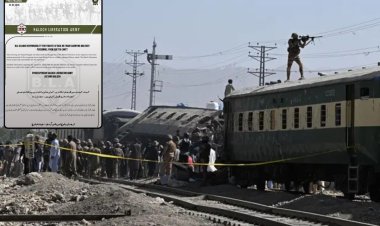 पाकिस्तान में जाफर एक्सप्रेस पर आत्मघाती हमला: रेलवे ट्रैक पर विस्फोट से 30 की मौत, BLA ने ली जिम्मेदारी 