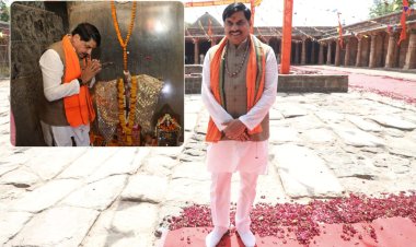 CM डॉ. मोहन यादव का धार दौरा: भोजशाला में मां वाग्देवी के किए दर्शन कर की पूजा-अर्चना