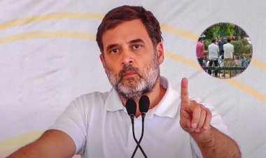 राहुल गांधी ने ऑटो ड्राइवर्स संग जमीन पर बैठकर खाया खाना, बोले- संसद में उठाएंगे मुद्दे