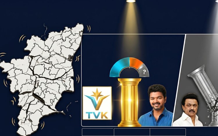 तमिलनाडु में भूकंप! TVK नंबर 1, DMK तीसरे स्थान पर खिसकी
