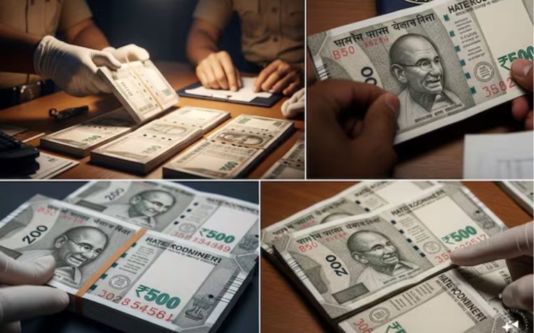 भोपाल में नकली नोटों का खुलासा, पश्चिम बंगाल से हो रही थी सप्लाई, आरोपी गिरफ्तार
