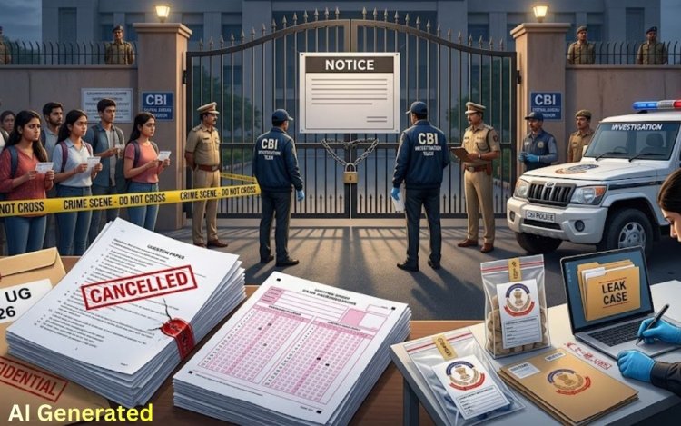 NEET UG 2026 परीक्षा रद्द, पेपर लीक मामले की CBI करेगी जांच; जल्द होगी दोबारा परीक्षा