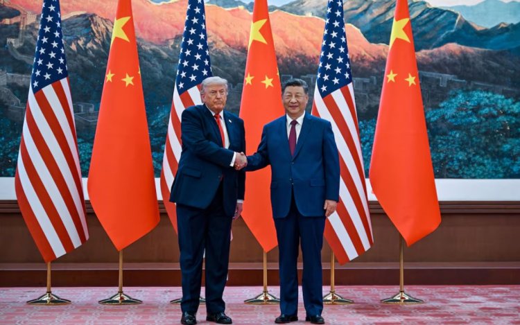 Donald Trump-Xi Jinping की बीजिंग में मुलाकात, व्यापार और AI समेत कई मुद्दों पर चर्चा
