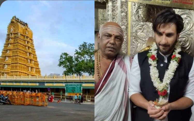 हाई कोर्ट आदेश के बाद रणवीर सिंह ने चामुंडेश्वरी मंदिर में की पूजा, हाल ही में एक्टर पर FWICE ने लगाया है बैन