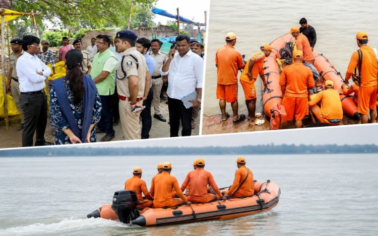 पटना में गंगा नदी में नाव हादसा, 3 की मौत: 4 लोग लापता, तेज हवा और ओवरलोडिंग बनी वजह