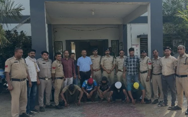 खरगोन में अवैध हथियार फैक्ट्री पर पुलिस का छापा, 5 सिकलीगर गिरफ्तार