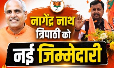 भाजपा ने नागेंद्र नाथ त्रिपाठी को राष्ट्रीय संगठक (वरिष्ठ कार्यकर्ता संपर्क) नियुक्त किया
