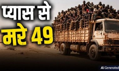 सहारा रेगिस्तान में दर्दनाक हादसा, ट्रक खराब होने से प्यास के कारण 49 लोगों की मौत