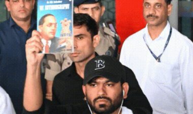 अभिजीत दीपके के नेतृत्व में जंतर-मंतर पर CJP का विरोध प्रदर्शन