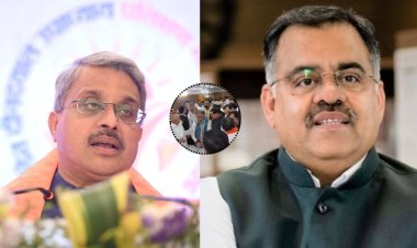 राज्यसभा चुनाव: भाजपा उम्मीदवार तरुण चुग और रजनीश अग्रवाल ने भरा नामांकन