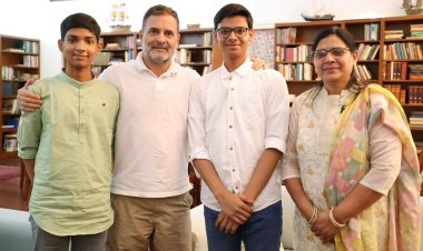 राहुल गांधी ने की छात्र सार्थक सिद्धांत से मुलाकात, CBSE OSM सिस्टम पर उठाए सवाल