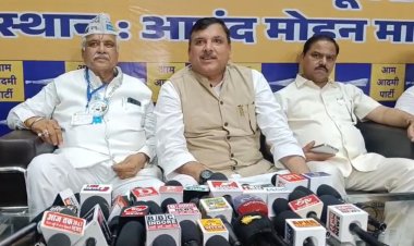 AAP सांसद संजय सिंह ने उठाए केंद्र की विदेश नीति पर सवाल, भारतीय नागरिकों की सुरक्षा को लेकर जताई चिंता