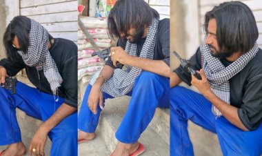 पिस्टल के साथ रेंजर के ड्राइवर का फोटो-वीडियो वायरल, जांच की मांग 