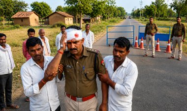सीधी में TI के सिर पर कुल्हाड़ी मारी, चक्काजाम खुलवाने पहुंचे थे