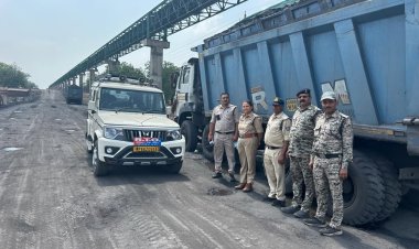 सिंगरौली में ओवरलोड माफिया पर प्रशासन का बड़ा प्रहार, 4 वाहन और एक डोजर जब्त