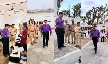 जेल डीजी वरुण कपूर ने नागौद उपजेल का किया निरीक्षण, बंदियों की सुनीं समस्याएं