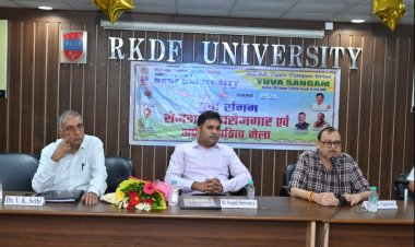 RKDF में मेगा ओपन कैंप, 56 कंपनियों ने दिए छात्रों को नौकरी के अवसर