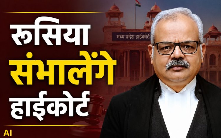 जस्टिस विवेक रूसिया बने मध्य प्रदेश हाईकोर्ट के कार्यवाहक मुख्य न्यायाधीश, सीजे संजीव सचदेवा के प्रमोशन के बाद मिली जिम्मेदारी