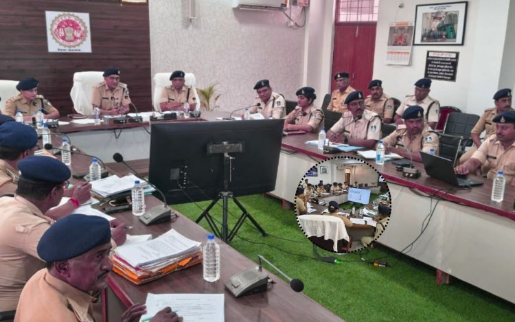 मऊगंज में एसपी सुरेंद्र कुमार जैन ने की अपराध समीक्षा बैठक, नशा तस्करों पर PIT-NDPS एक्ट के तहत होगी सख्त कार्रवाई
