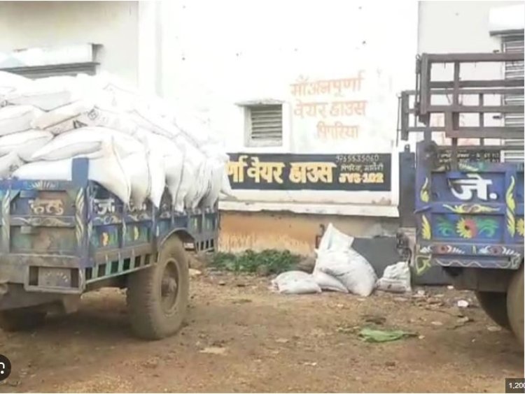 जबलपुर में 1.37 करोड़ का गेहूं घोटाला 5167 क्विंटल अनाज गायब