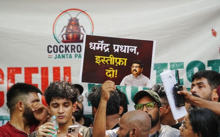 अभिजीत दीपके के नेतृत्व में जंतर-मंतर पर CJP का विरोध प्रदर्शन