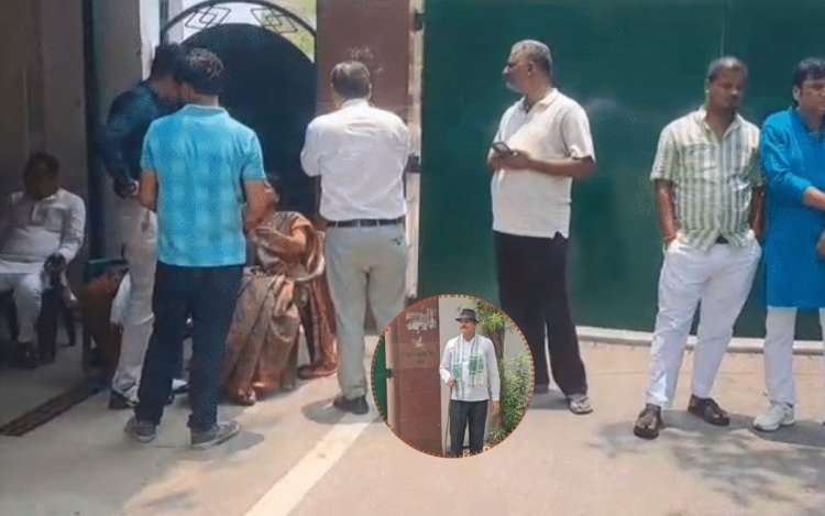 राबड़ी-तेजस्वी ने लौटाई सुरक्षा, बंगले के बाहर डंडों के साथ खड़े हुए RJD कार्यकर्ता