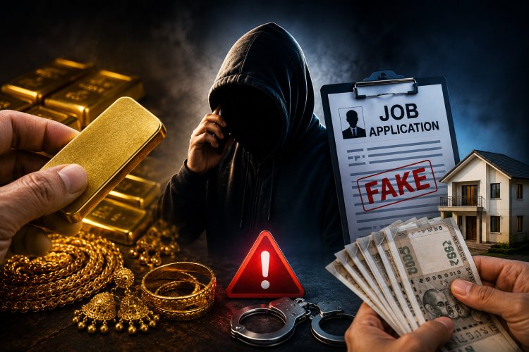 भोपाल में नकली सोने के बिस्कुट देकर ज्वेलर्स से 45 लाख की ठगी, जबलपुर में नौकरी- मकान के नाम पर 21 लाख की धोखाधड़ी