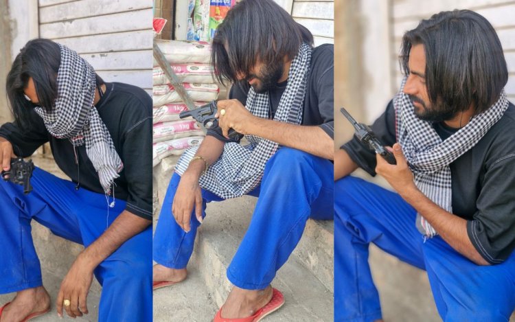पिस्टल के साथ रेंजर के ड्राइवर का फोटो-वीडियो वायरल, जांच की मांग 