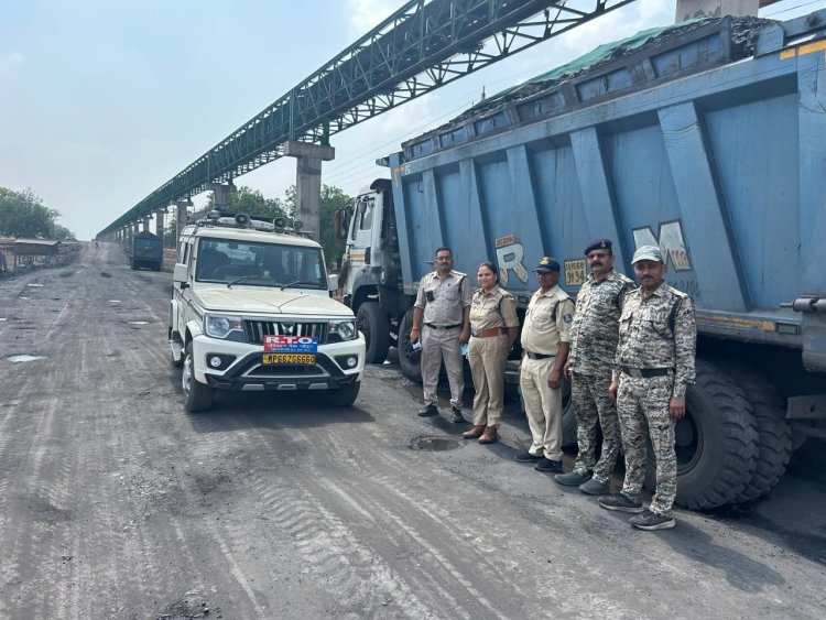 सिंगरौली में ओवरलोड माफिया पर प्रशासन का बड़ा प्रहार, 4 वाहन और एक डोजर जब्त