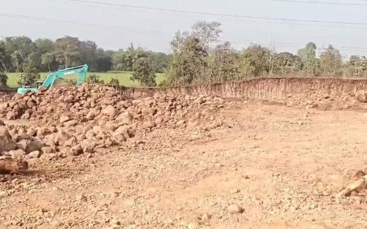 कलेक्टर बदलते ही बैरसिया में अवैध खनन का खेल फिर बेलगाम, धरती का सीना छलनी कर रहे खनन माफिया