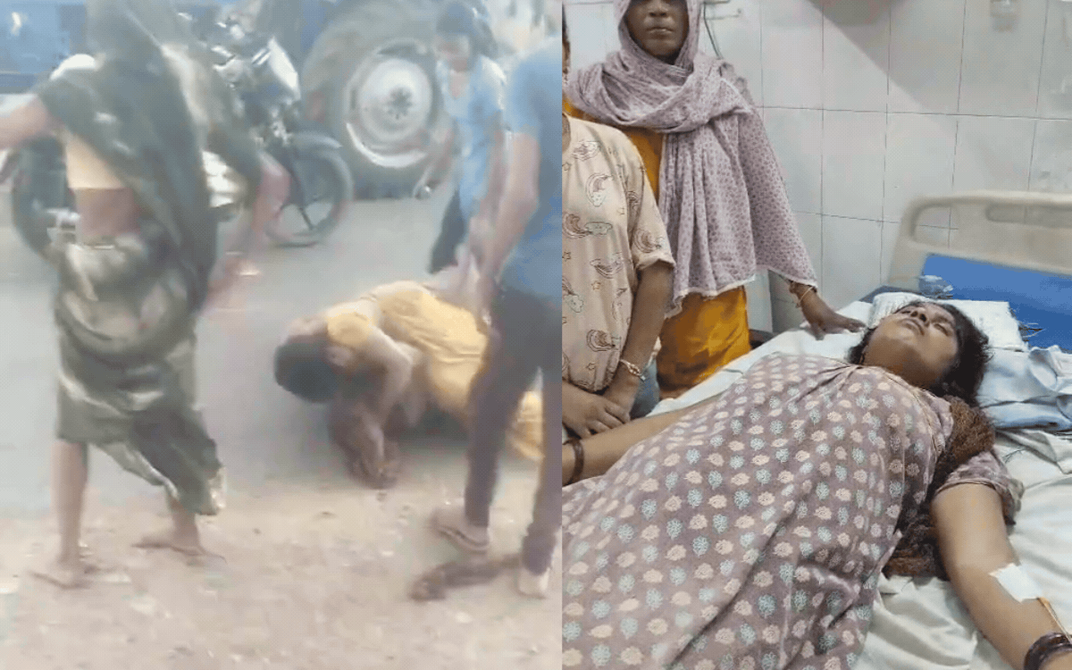 सिंगरौली: सरकारी जमीन पर कब्जे को लेकर दो परिवारों में चले जमकर लात-घूंसे, वीडियो वायरल