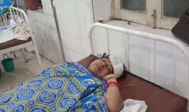 देवर और देवरानी ने विधवा पर किया जानलेवा हमला