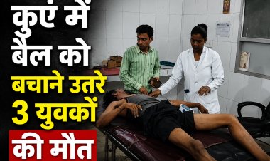 बैल को बचाने कुएं में उतरे तीन लोगों की मौत एक युवक गंभीर