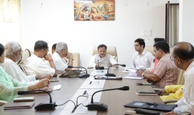 उपमुख्यमंत्री राजेंद्र शुक्ल ने बसामन मामा गौवंश वन्य विहार के विकास कार्यों की समीक्षा की