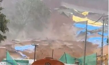 केरलम के वायनाड में लैंडस्लाइड एक की मौत, कई दबे