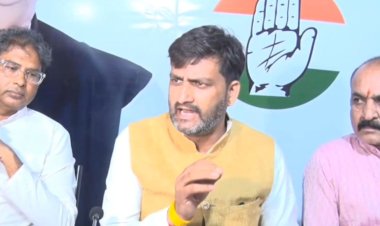 नर्मदा मुद्दे पर कांग्रेस का सरकार पर हमला, कुणाल चौधरी ने लगाए गंभीर आरोप