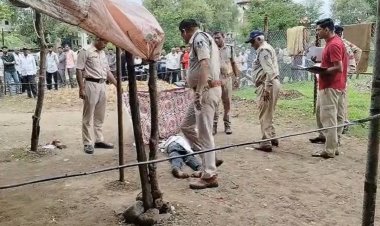 शराब पीने के अड्डे पर युवक की हत्या, ईंट और लकड़ी से सिर पर वार कर उतारा मौत के घाट