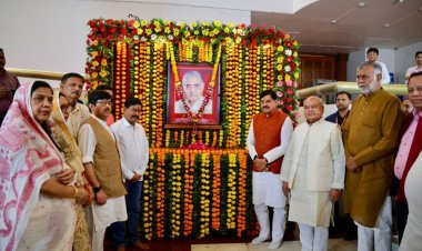 कैलाश जोशी जयंती पर CM ने दी श्रद्धांजलि, विधानसभा सत्र और UCC पर की बात
