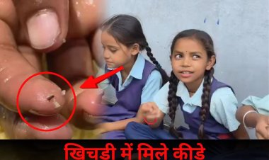 Maihar के कल्याणपुर स्कूल की Mid Day Meal में मिले कीड़े