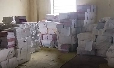 Rewa में सरकारी किताबों का बड़ा घोटाला: गोदाम से 450 बंडल किताबें गायब, FIR दर्ज