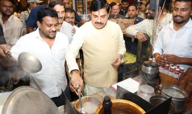 खुद बनाई चाय, संवाद से लोगों का जीता दिल, देखें CM डॉ. यादव की सादगी