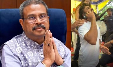 शिक्षा मंत्री Dharmendra Pradhan का इस्तीफा, जंतर-मंतर पर जश्न का माहौल