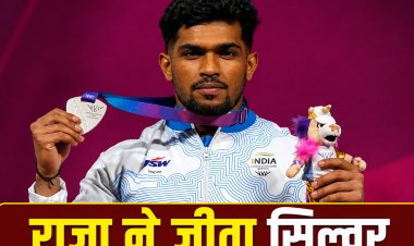 Raja Muthupandi का दमदार कमबैक, इंजरी के बाद CWG 2026 में जीता सिल्वर मेडल