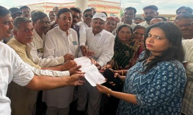 जले ट्रांसफार्मर और खाद संकट पर कांग्रेस का विरोध, अमरपाटन में SDM को सौंपा ज्ञापन