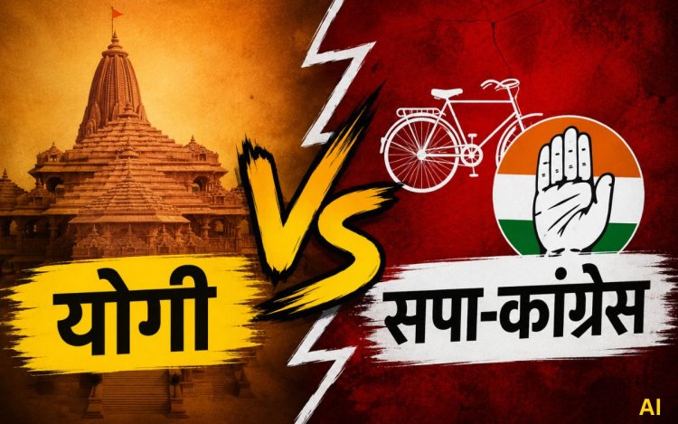 'इन्हें देख गिरगिट भी शर्मा जाए', राम मंदिर विवाद पर विपक्ष पर बरसे CM योगी, कांग्रेस-सपा को घेरा