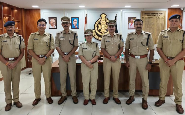 सिंगरौली पुलिस के 3 निरीक्षक बने DSP, पदोन्नति समारोह में हुआ सम्मान