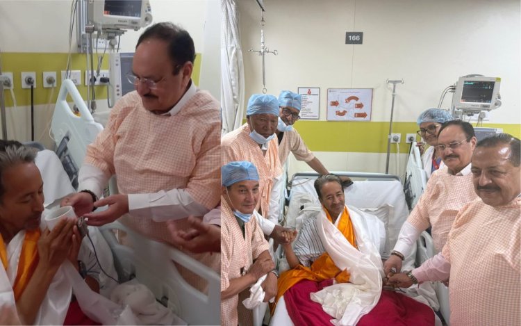 Sonam Wangchuk ने 26 दिन बाद खत्म की भूख हड़ताल, JP Nadda ने जूस पिलाकर तुड़वाया अनशन