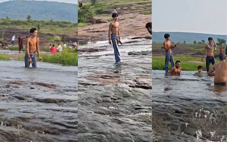 Rewa के पर्यटन स्थल पर युवक ने लहराया चाकू, Video Viral होते ही Police ने किया गिरफ्तार