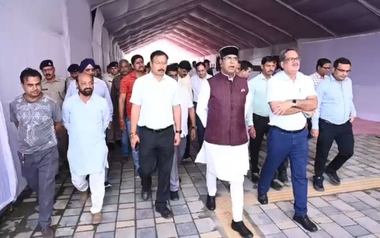 Nishatpura Railway Station के लोकार्पण की तैयारियां पूरी, मंत्री Vishvas Sarang ने किया निरीक्षण